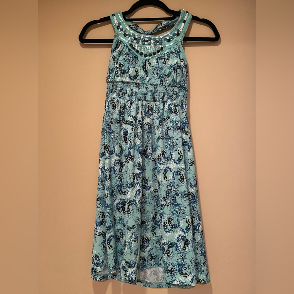 Candie’s teal lightweight dress women’s XS